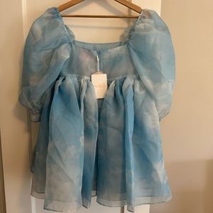 Selkie - Head In The Clouds Puff Dress